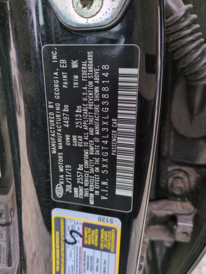 2020 Kia Optima Lx VIN: 5XXGT4L3XLG388148 Lot: 71582704