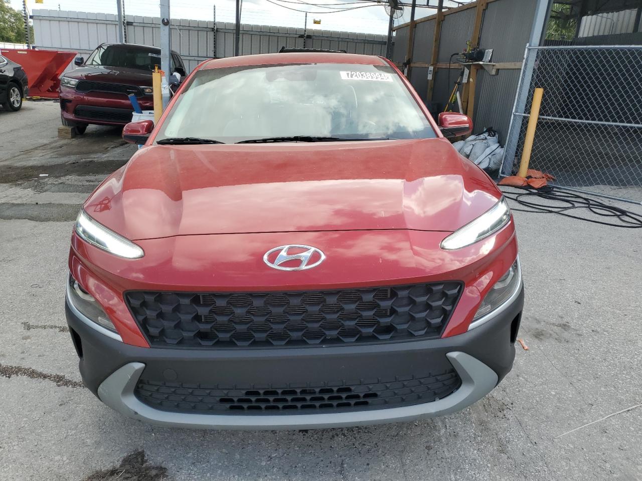 2022 Hyundai Kona Sel VIN: KM8K22AB5NU764906 Lot: 72038994