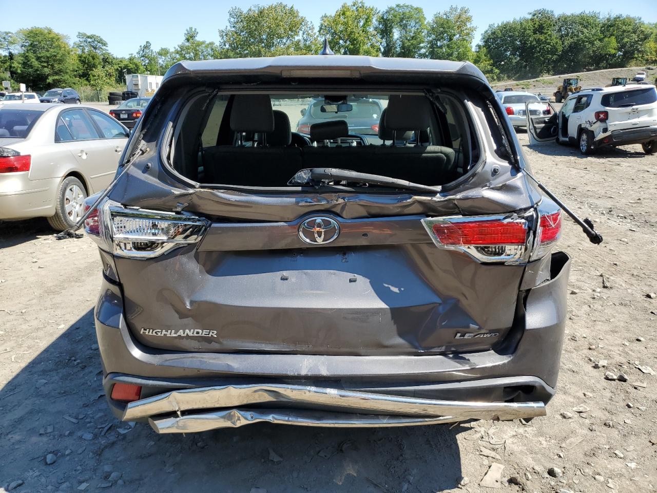 2016 Toyota Highlander Le VIN: 5TDBKRFH8GS354277 Lot: 69673654