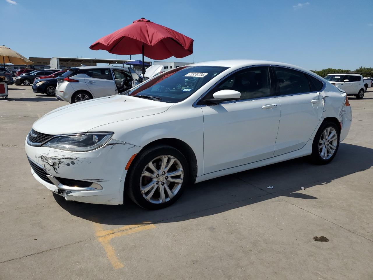 2015 Chrysler 200 Limited VIN: 1C3CCCAB7FN755023 Lot: 72970734