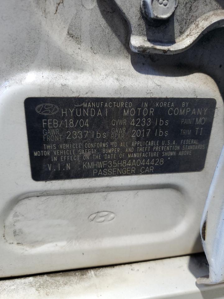 KMHWF35H84A044428 2004 Hyundai Sonata Gls