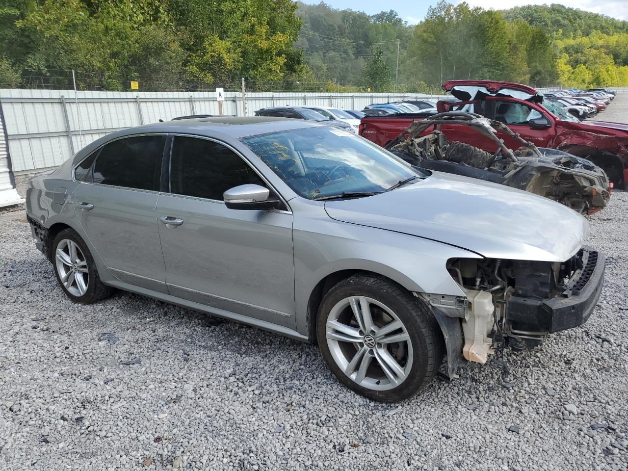 2014 Volkswagen Passat Sel VIN: 1VWCN7A30EC035818 Lot: 71196324