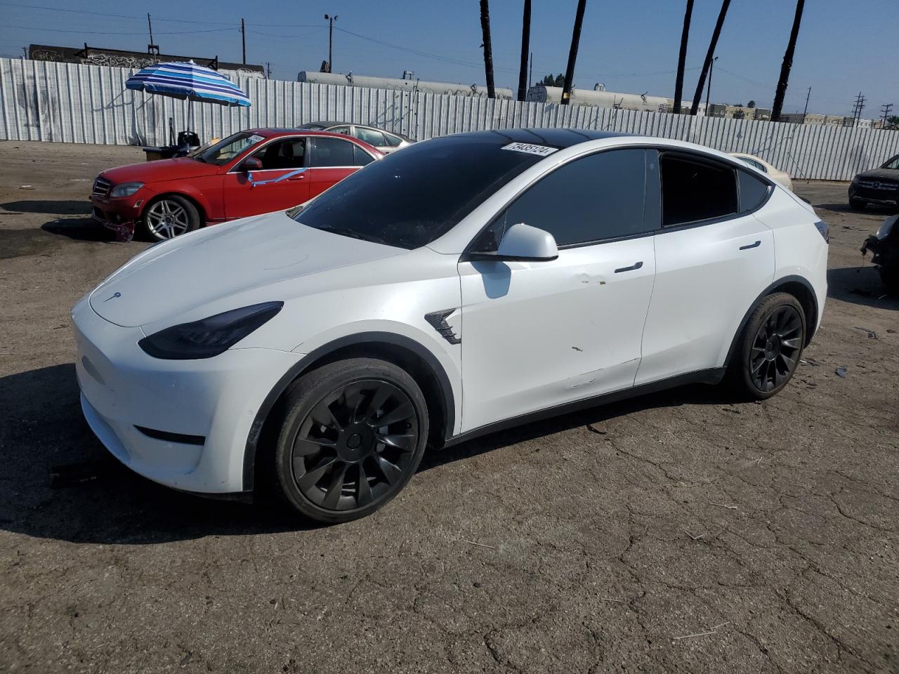 5YJYGDEEXMF158864 2021 TESLA MODEL Y - Image 1