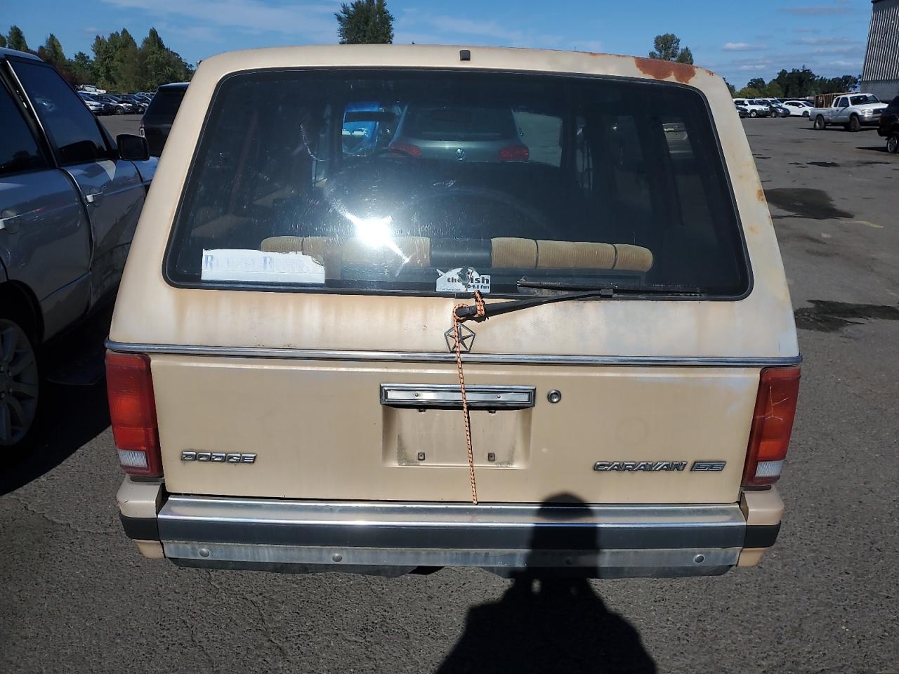 1984 Dodge Caravan Se VIN: 2B4FK41C8ER153305 Lot: 73438314