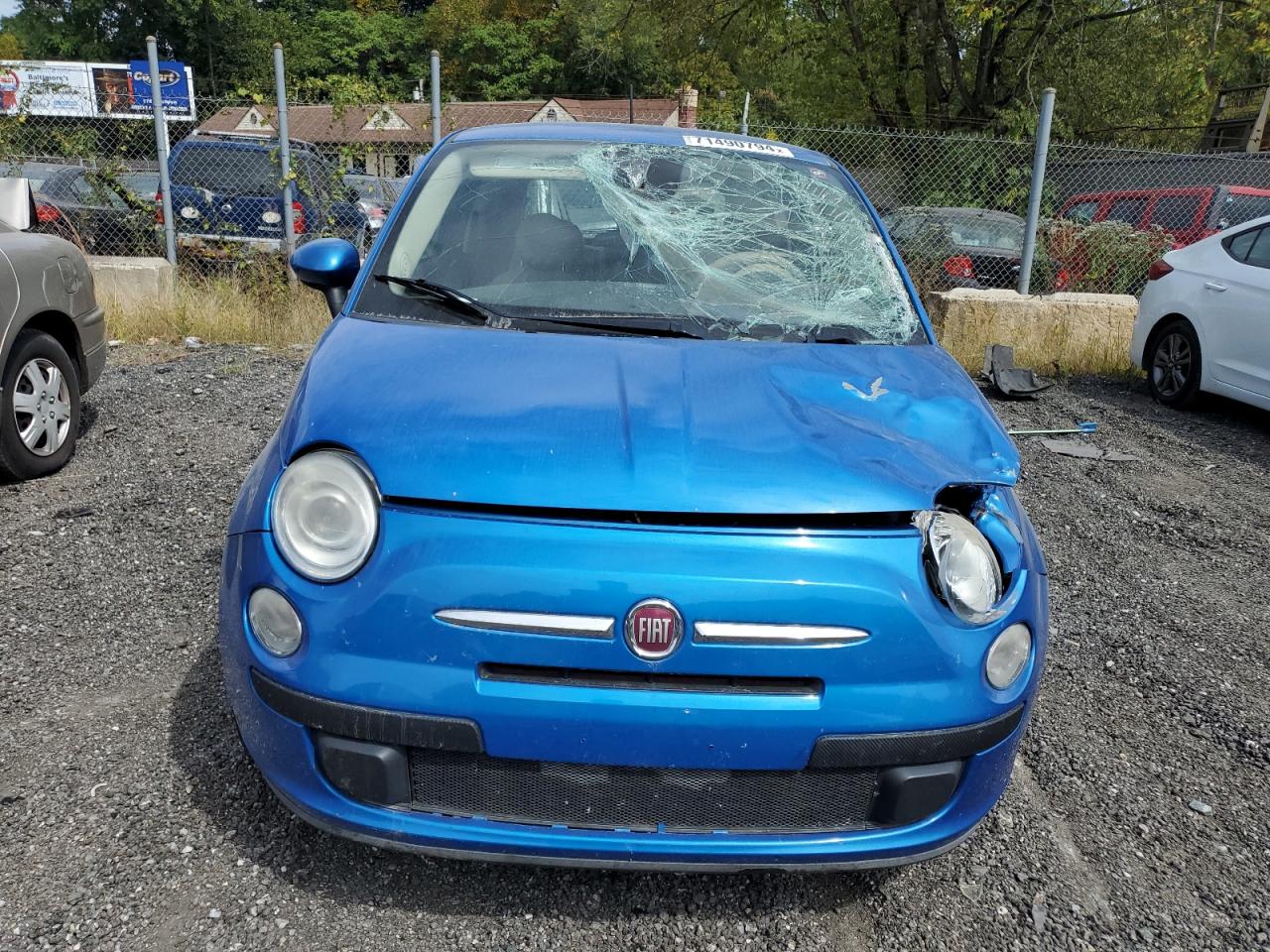 2015 Fiat 500 Pop VIN: 3C3CFFAR0FT582161 Lot: 71490794