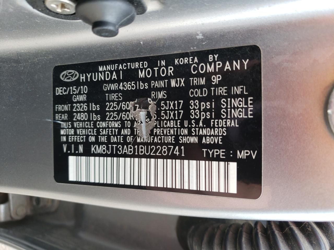 2011 Hyundai Tucson - Image 13