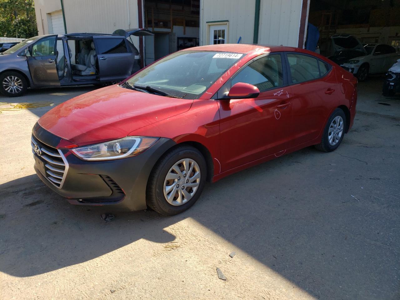 KMHD74LF2HU110911 2017 HYUNDAI ELANTRA - Image 1