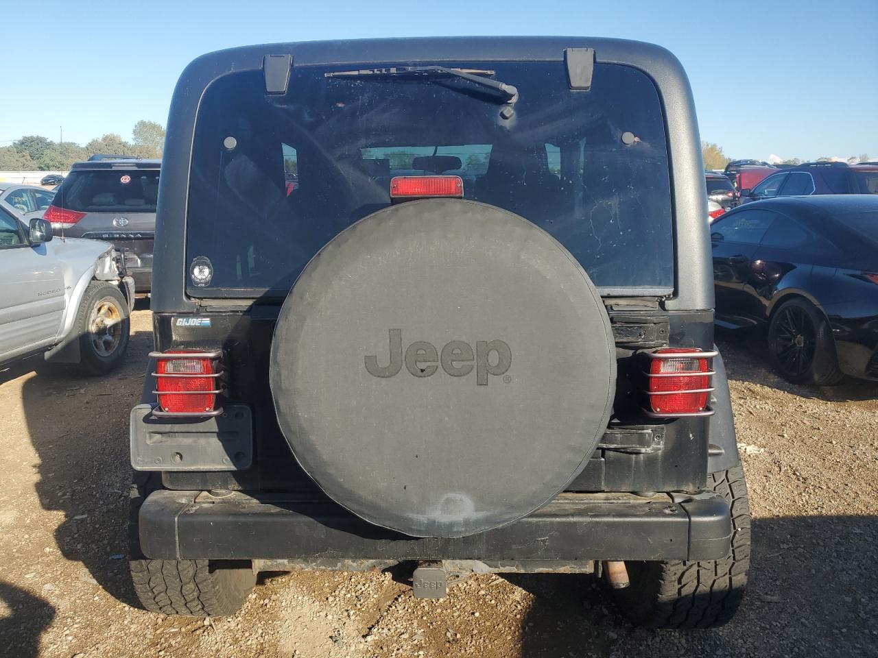 2004 Jeep Wrangler / Tj Rubicon VIN: 1J4FA69S44P734355 Lot: 72381334