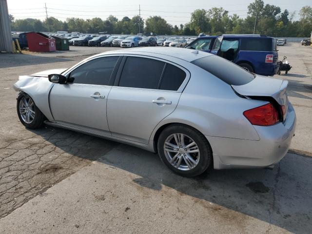  INFINITI G37 2012 Сріблястий