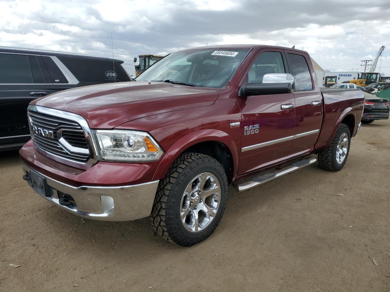 2016 Ram 1500 Laramie VIN: 1C6RR7JT8GS343241 Lot: 69345604