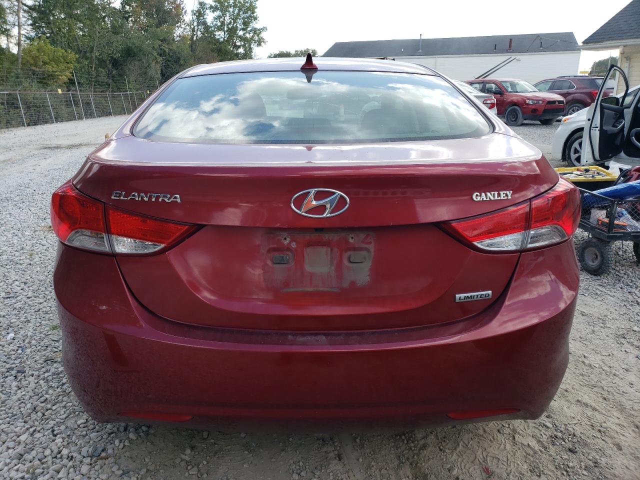 2013 Hyundai Elantra Gls VIN: 5NPDH4AEXDH246221 Lot: 72090274