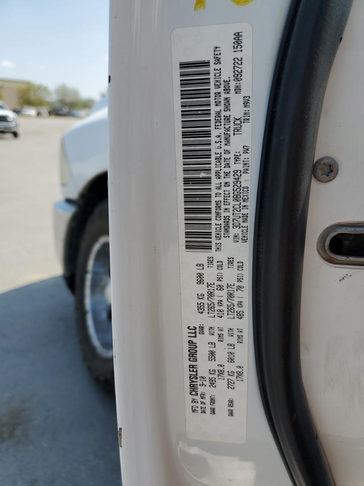 2011 Dodge Ram 2500 VIN: 3D7UT2CL0BG529429 Lot: 70196924