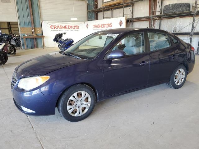 2010 Hyundai Elantra Blue en Venta en Eldridge, IA - Undercarriage