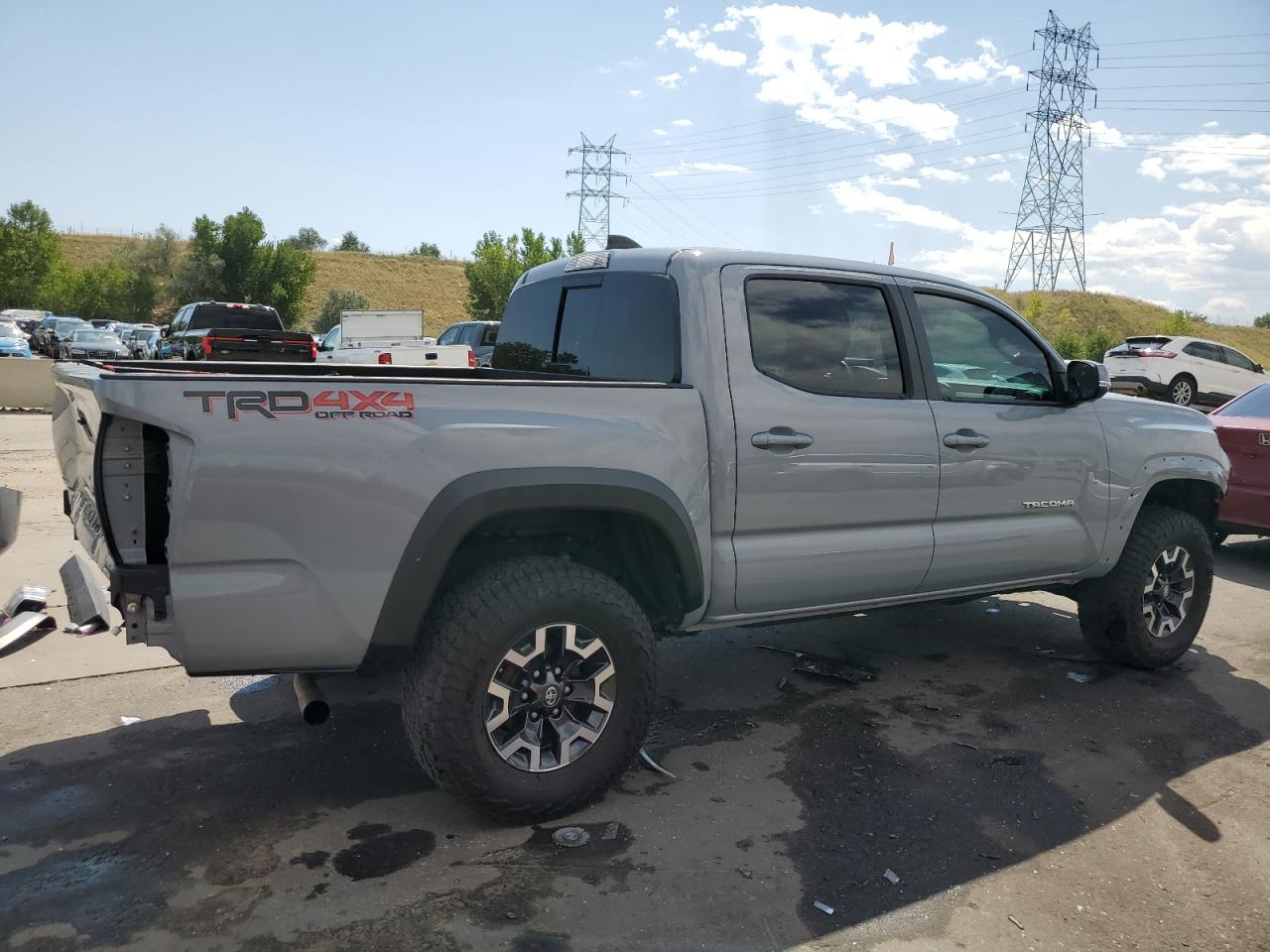 2020 Toyota Tacoma Double Cab VIN: 3TMCZ5AN2LM327690 Lot: 70665544