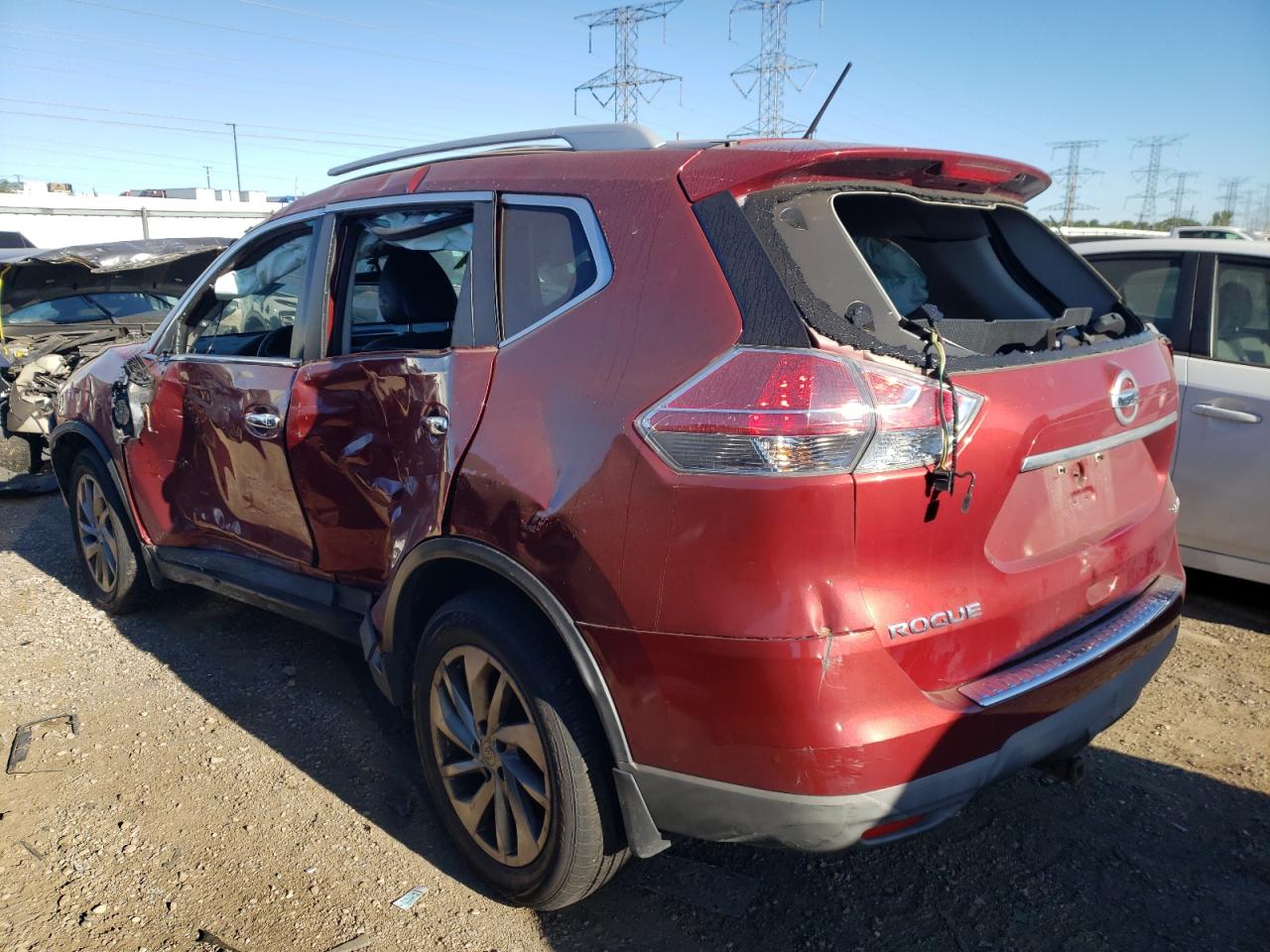 5N1AT2MV0FC793882 2015 NISSAN ROGUE - Image 2