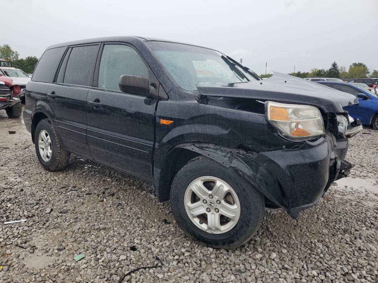 2006 Honda Pilot Lx VIN: 2HKYF18116H534852 Lot: 71967514