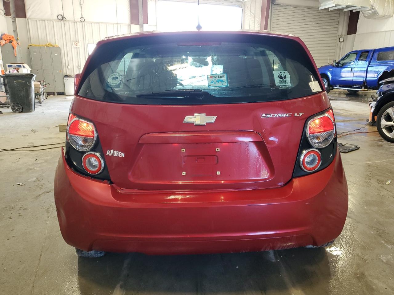2012 Chevrolet Sonic Lt VIN: 1G1JC6SH4C4220216 Lot: 72939774
