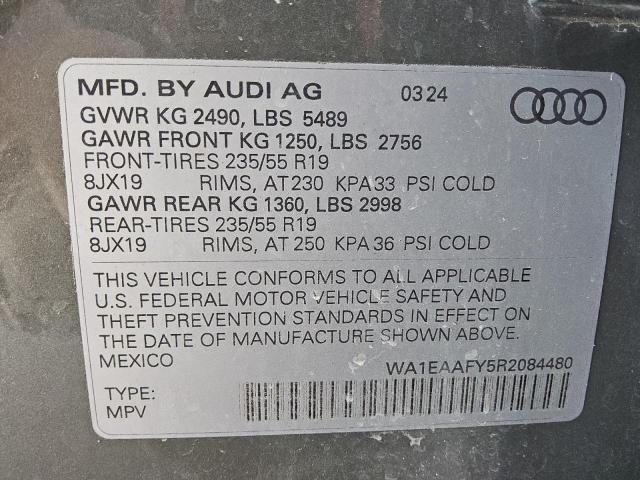 WA1EAAFY5R2084480 Audi Q5 PREMIUM 13