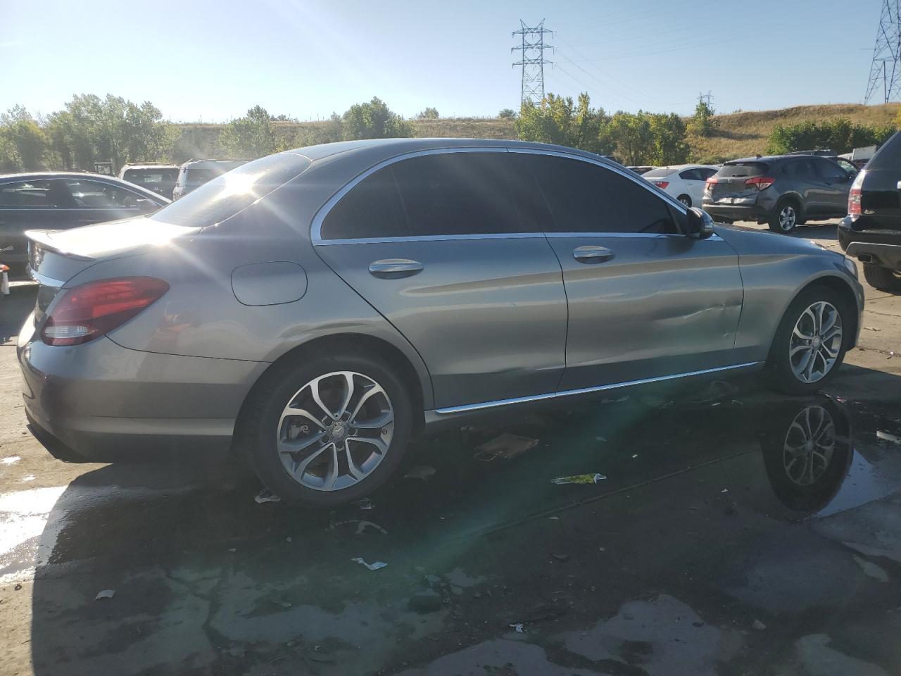 VIN 55SWF4KB0GU111110 2016 MERCEDES-BENZ C-CLASS no.3