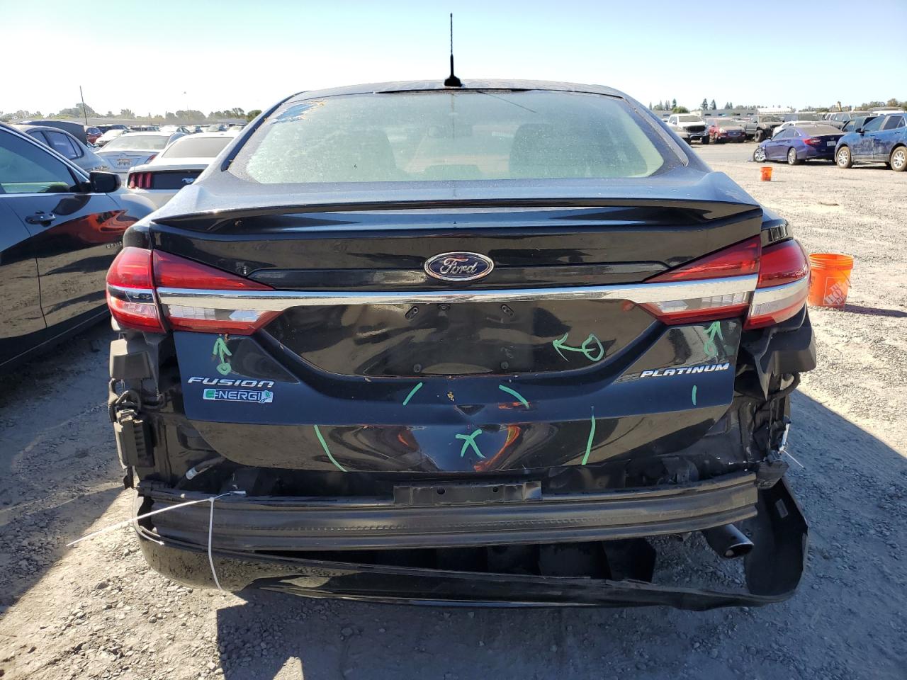 2017 Ford Fusion Titanium Phev VIN: 3FA6P0SU2HR379882 Lot: 70872334