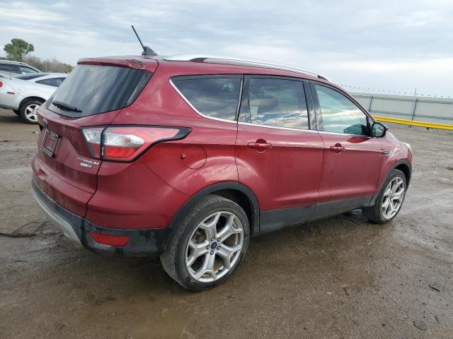  FORD ESCAPE 2018 Czerwony