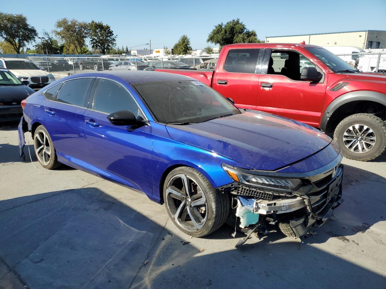 1HGCV1F46MA090481 2021 Honda Accord Sport Se