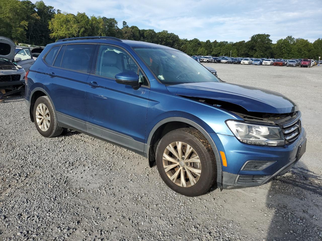 2019 Volkswagen Tiguan S VIN: 3VV0B7AX0KM018448 Lot: 70131334