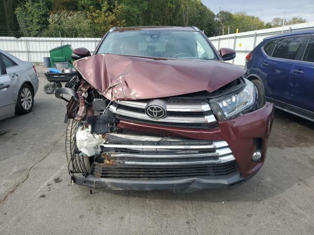  TOYOTA HIGHLANDER 2018 Бургунди