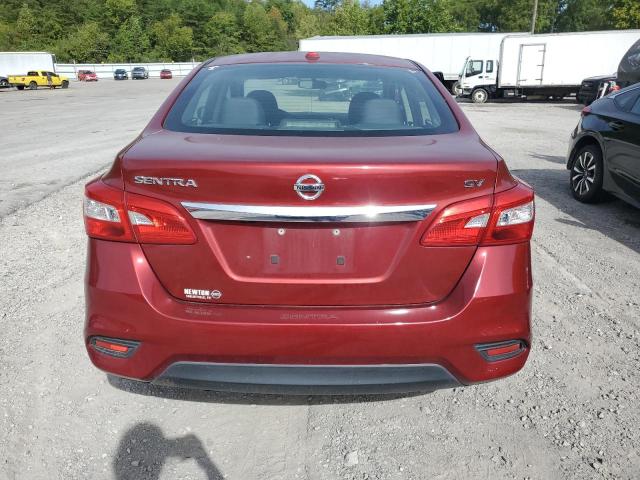  NISSAN SENTRA 2018 Czerwony