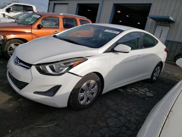  HYUNDAI ELANTRA 2016 Білий