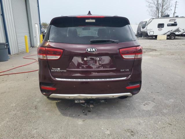 Паркетники KIA SORENTO 2016 Бургунді