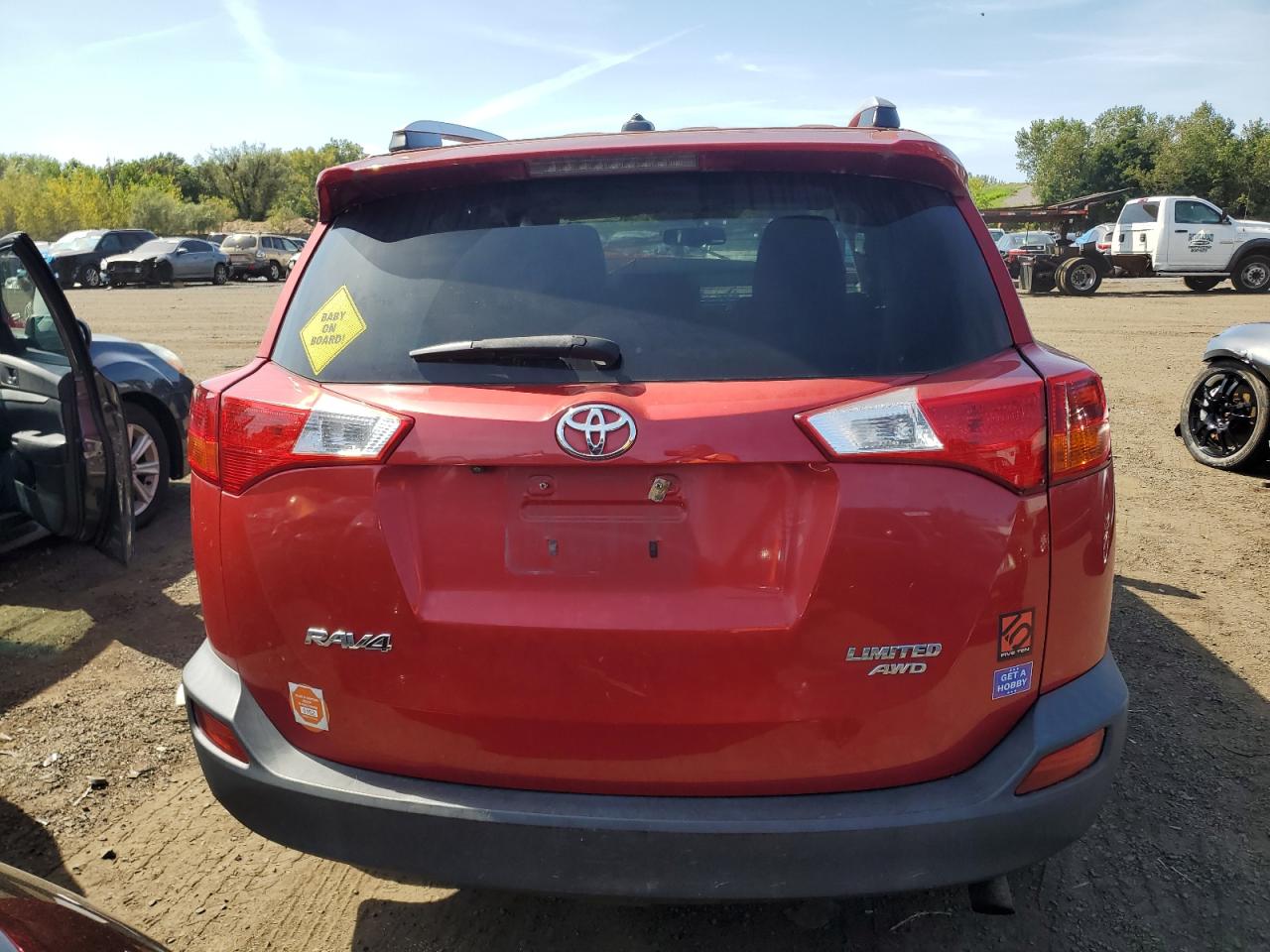 2T3DFREVXEW155036 2014 Toyota Rav4 Limited