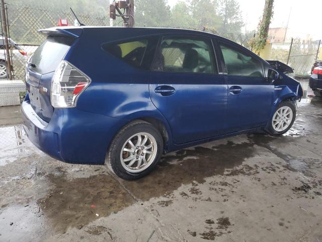 Кроссоверы TOYOTA PRIUS 2013 Синий