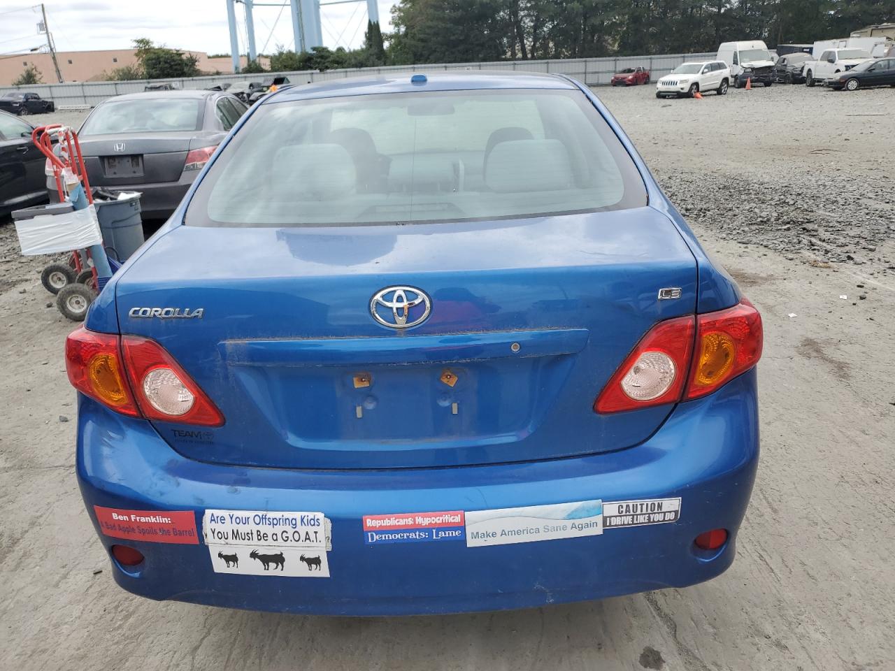 2010 Toyota Corolla Base VIN: 2T1BU4EE9AC509987 Lot: 72387244