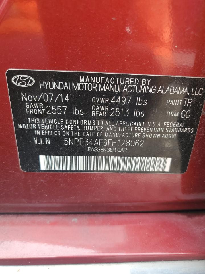 5NPE34AF9FH128062 2015 Hyundai Sonata Sport