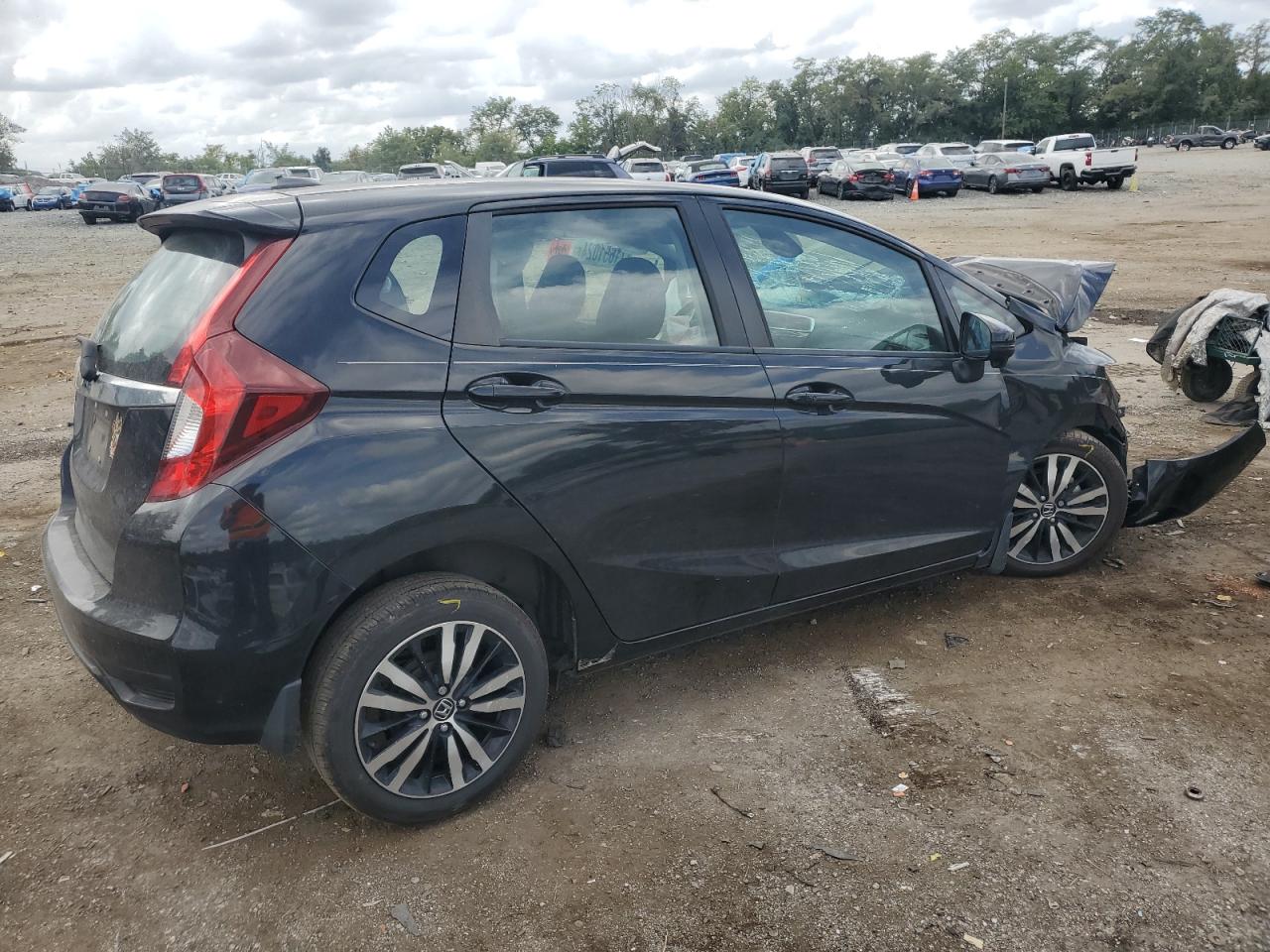 2019 Honda Fit Ex VIN: 3HGGK5H83KM749389 Lot: 71651024