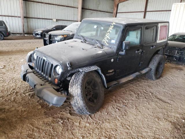 2010 Jeep Wrangler Unlimited Sahara de vânzare în Houston, TX - Front End