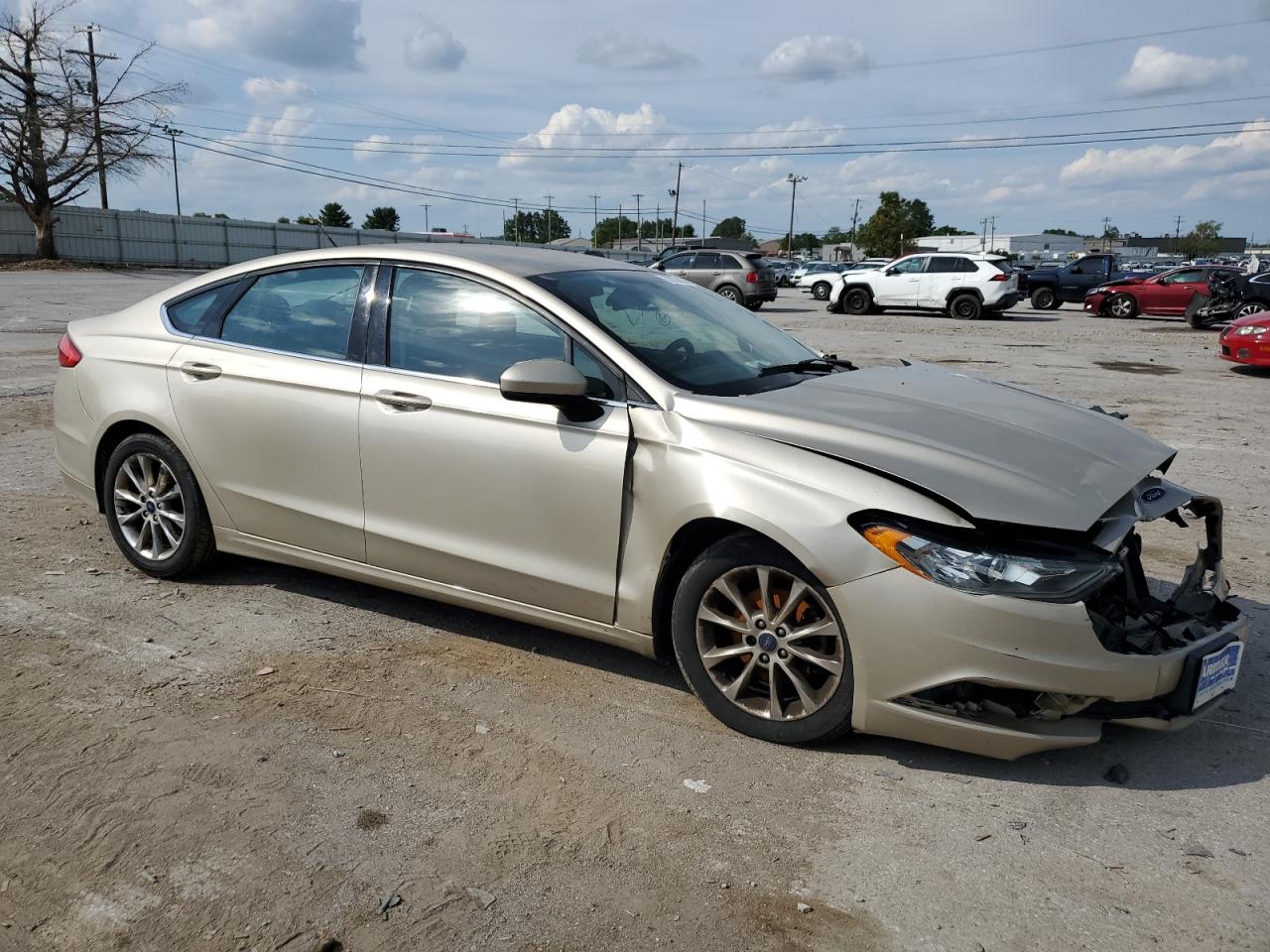 2017 Ford Fusion Se VIN: 3FA6P0H74HR231590 Lot: 70218414