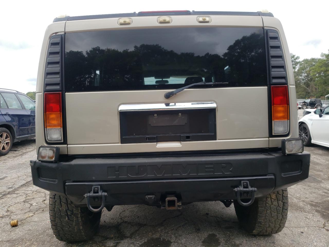 2003 Hummer H2 VIN: 5GRGN23U73H147303 Lot: 72598604