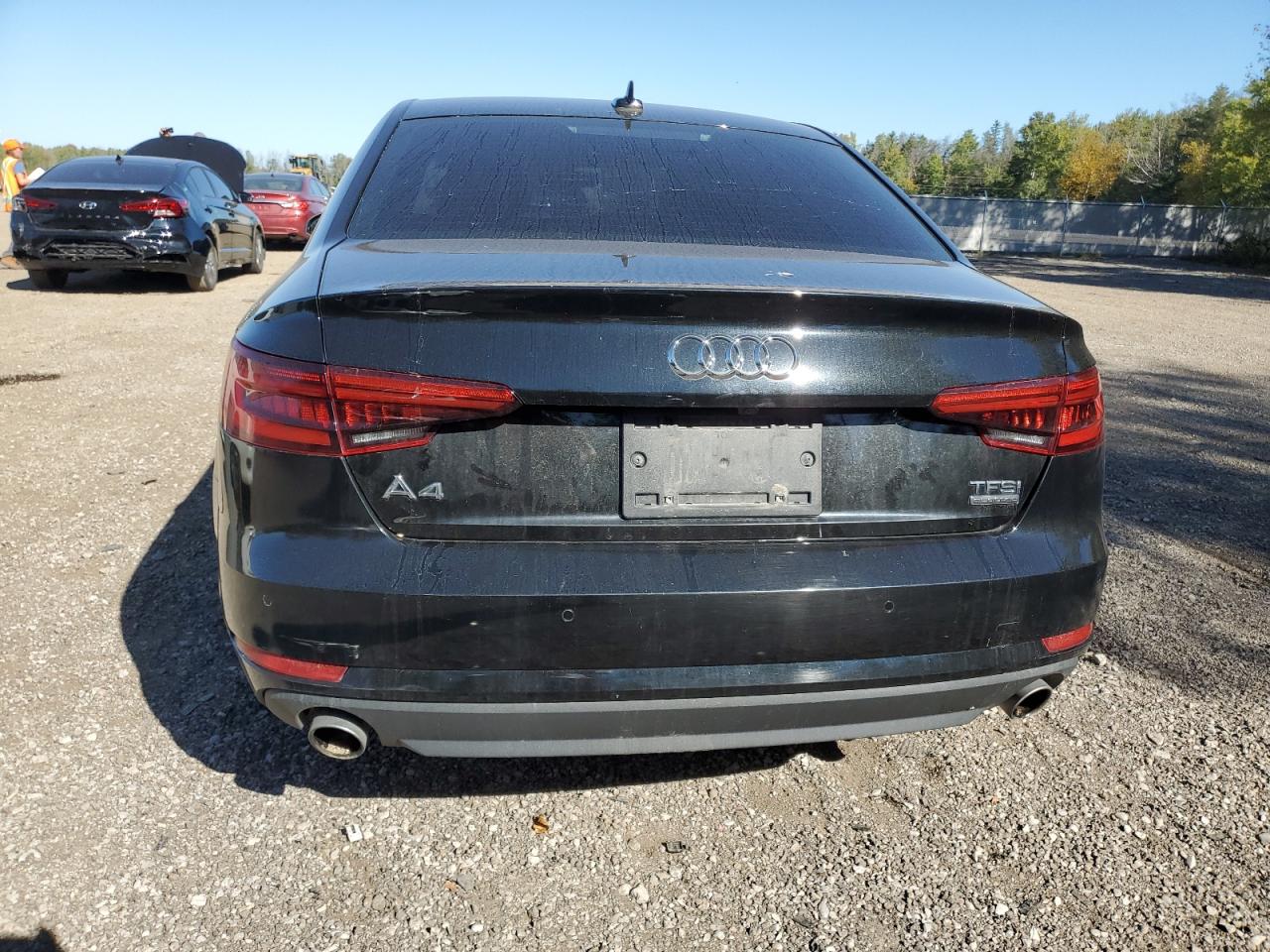 WAUBNAF4XHN007074 2017 Audi A4 Progressiv