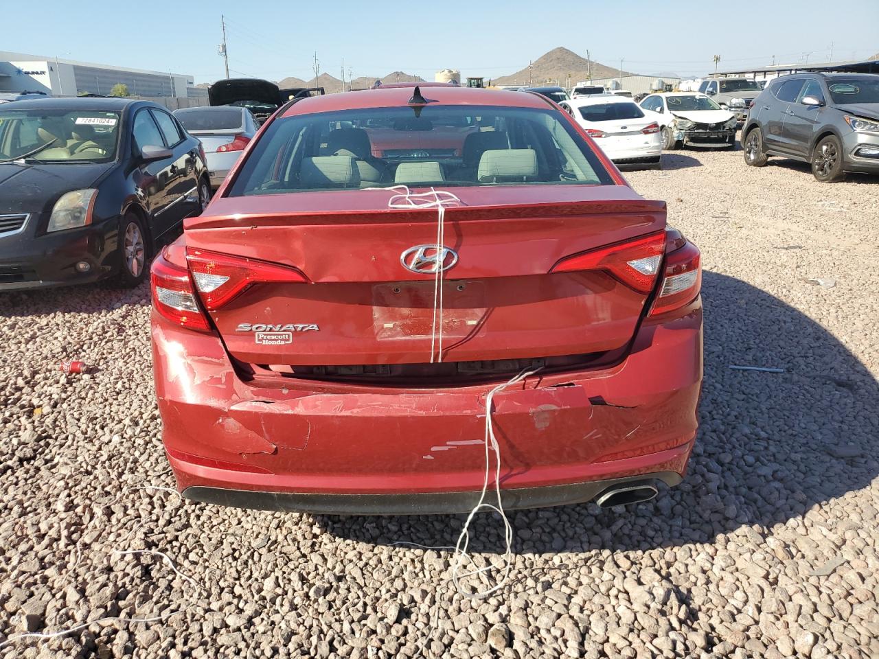 2017 Hyundai Sonata Se VIN: 5NPE24AF2HH445834 Lot: 72764634