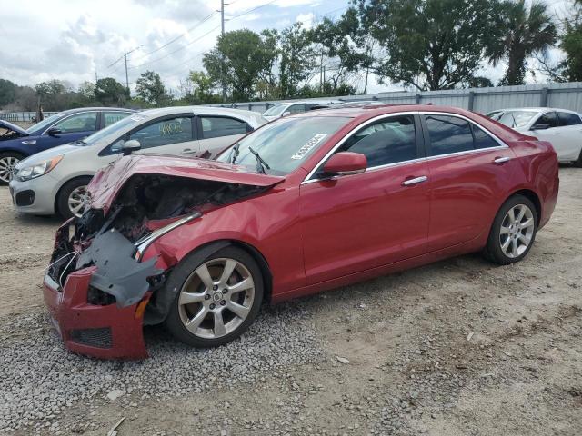  CADILLAC ATS 2013 Червоний