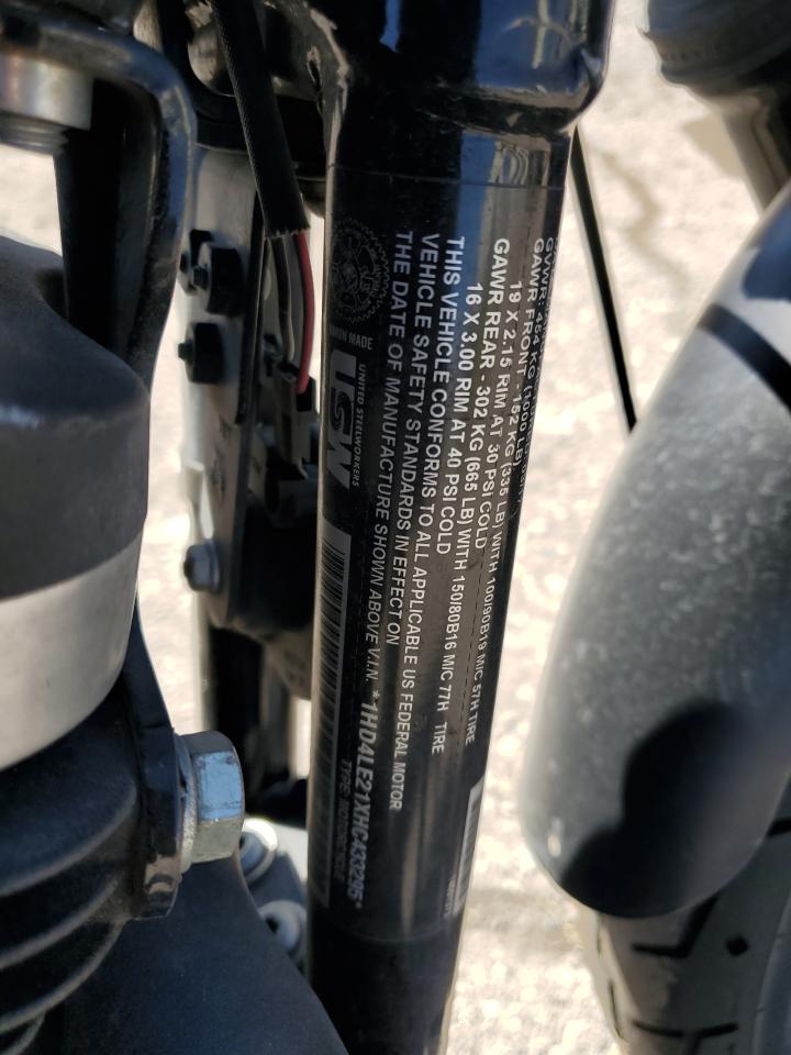 2017 Harley-Davidson Xl883 Iron 883 VIN: 1HD4LE21XHC433295 Lot: 72266064