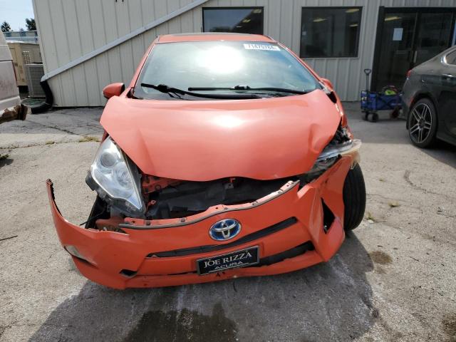  TOYOTA PRIUS 2012 Оранжевый