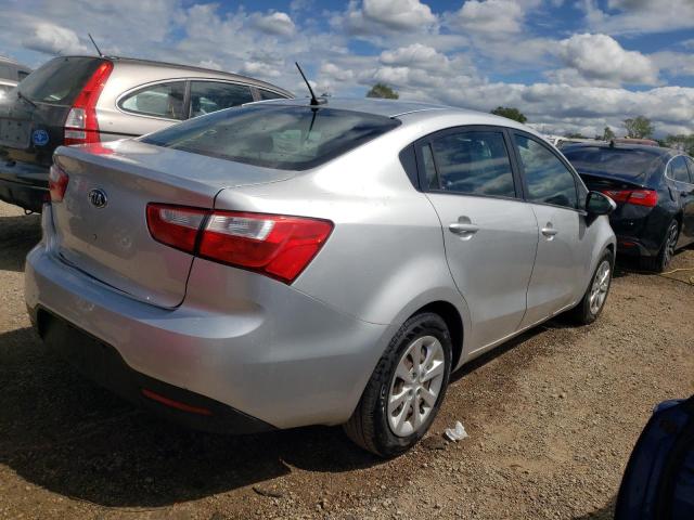  KIA RIO 2013 Silver