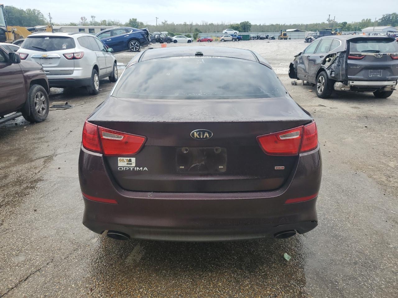 2014 Kia Optima Lx VIN: 5XXGM4A74EG301186 Lot: 71038984