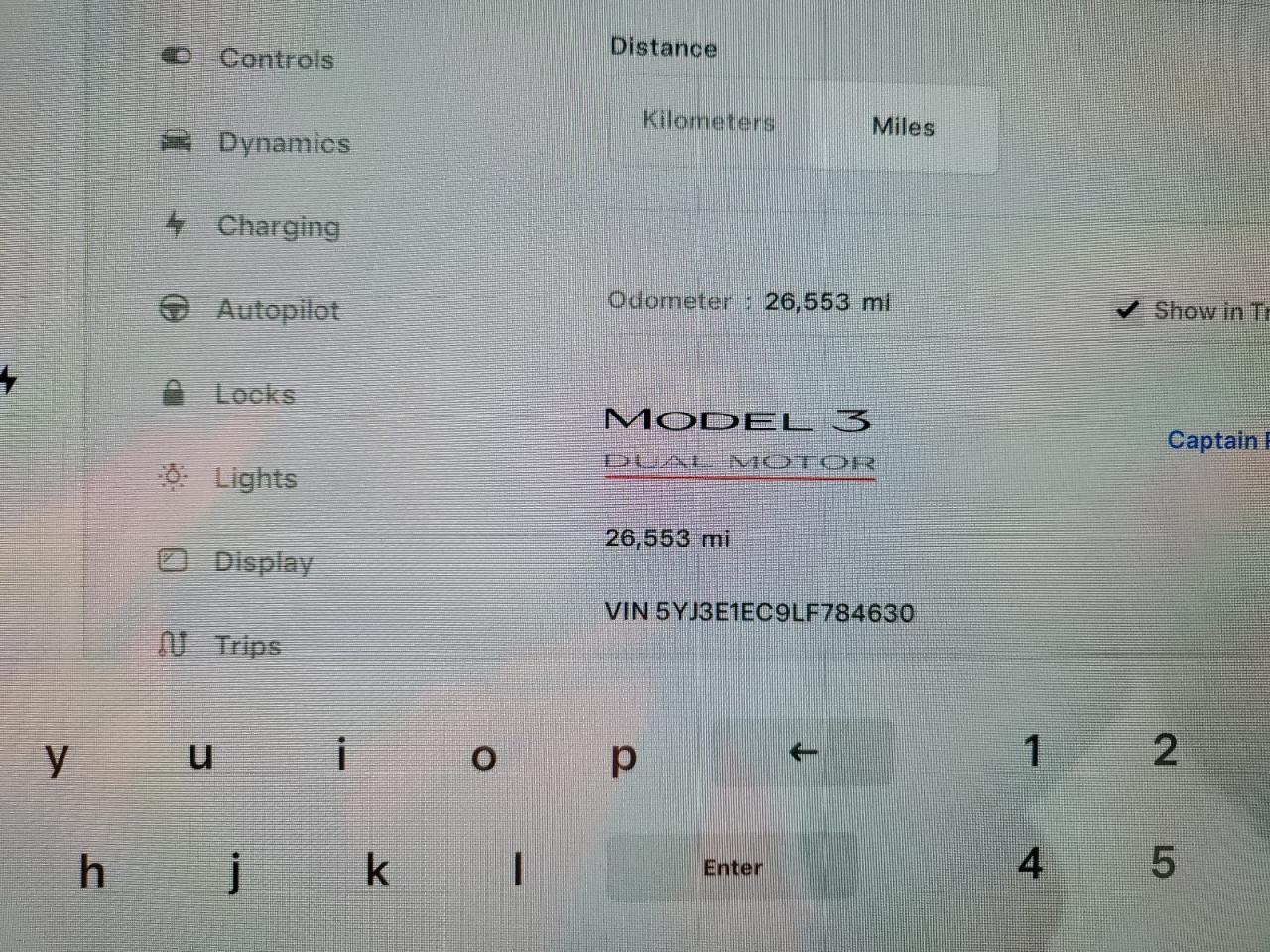 5YJ3E1EC9LF784630 2020 Tesla Model 3