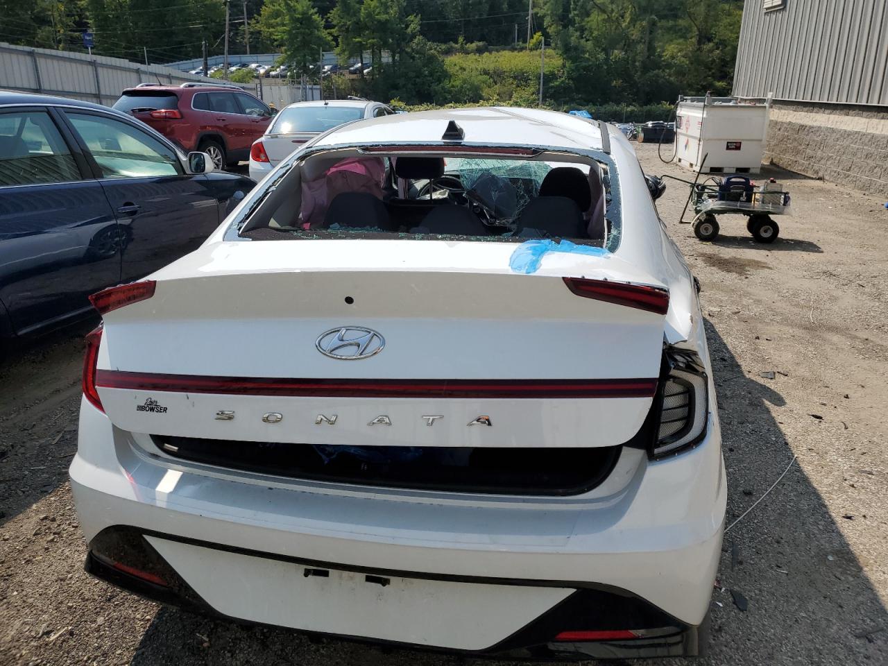 2020 Hyundai Sonata Sel VIN: 5NPEL4JAXLH008707 Lot: 69791034