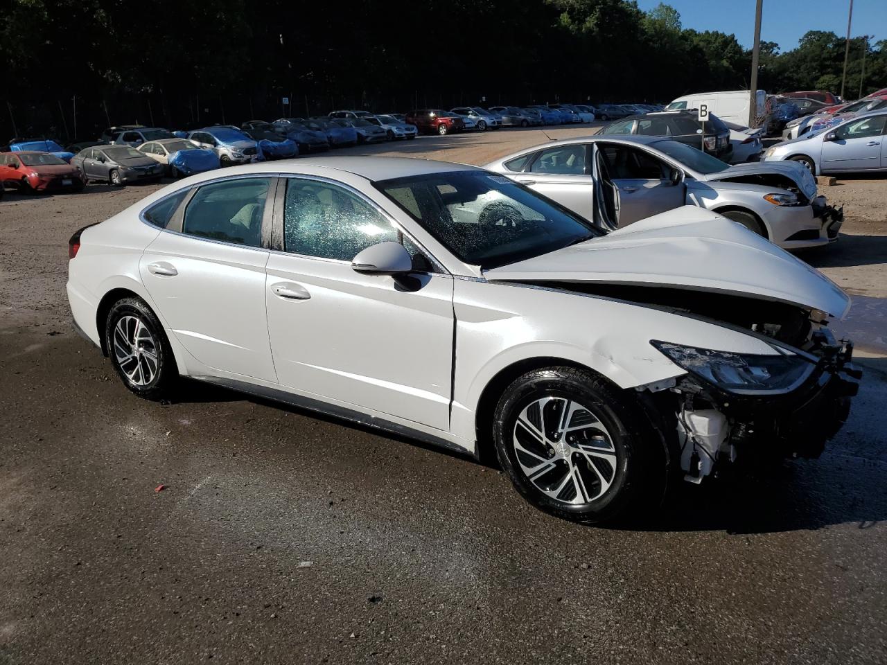 2021 Hyundai Sonata Hybrid VIN: KMHL24JJ9MA021799 Lot: 68880544