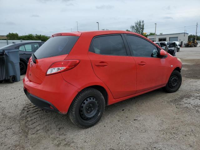  MAZDA 2 2014 Червоний